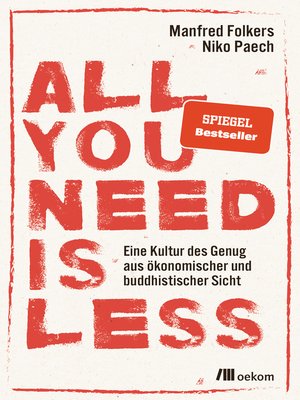 cover image of All you need is less